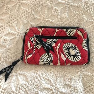 Vera Bradley Deco Daisy Zip Wallet
